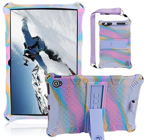Girihe 1 PCS Tablet Case 10.1 Inch, 10 Inch Tablet Case with Pen Shoulder Strap,10.1 In ch Tablett Cases for M40SE Protective Case