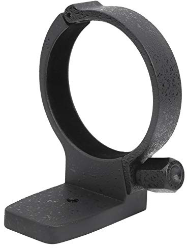 Lens Collar Anello Supporto per Treppiede, Staffa in Alluminio per 70-200mm F4, Nero Resistente - Montaggio Stabile, Protezione Antigraffio, Ideale per Fotografi