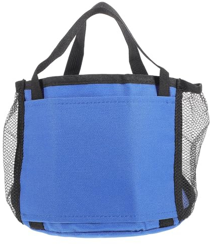 Toyvian Borsa da Bowling per Palla Singola in Poliestere Nero con Grande Capacità e Manico Confortevole, Design Pratico per Appassionati di Bowling