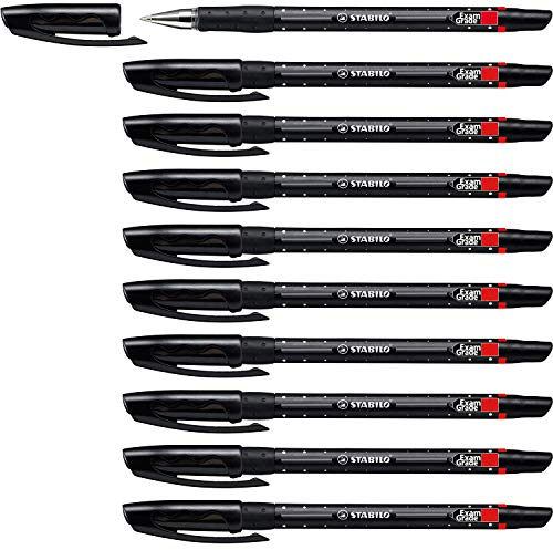 STABILO - Kugelschreiber - Exam Grade - 10er Pack - schwarz
