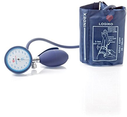 LOGIKO - Sfigmomanometro ad aneroide palmare in materiale antiurto