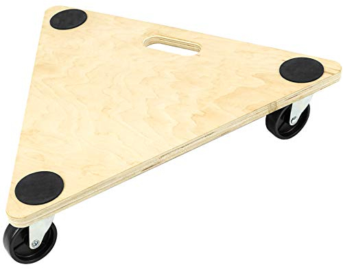 PrimeMatik - Plataforma Triangular de Carga y Transporte con Ruedas 545 mm