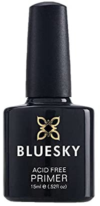 Bluesky PRIMER - ACID FREE 15ML - LARGE, Nail Gel Polish UV LED Soak Off, BONDS GEL TO NAILS