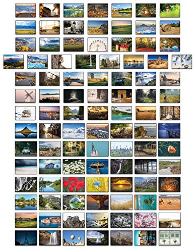 Landschaften Postkarten - 100 verschiedene Postkarten