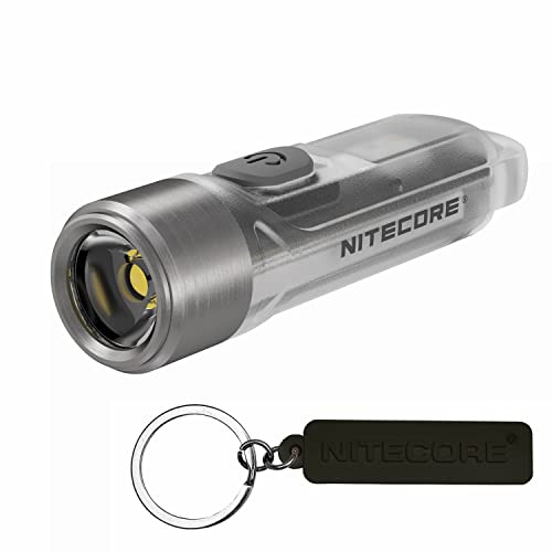 NITECORE TIKI EDC Linterna Llavero-300 Lúmenes Linterna Llavero-Llavero Portátil Compacto Linterna USB-C Recargable Llavero Linterna