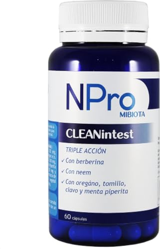 NPRO MIBIOTA CLEANINTEST 60 CAPSULAS