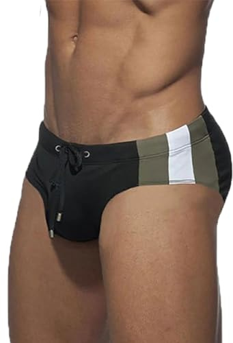 LikeJump Men Swim Briefs Swimsuits Board Surf Shorts Trunks Swimsuits Bikini Bottom