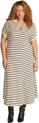 Tommy Hilfiger Vestido Tipo Polo Mujer Lyocell Midi