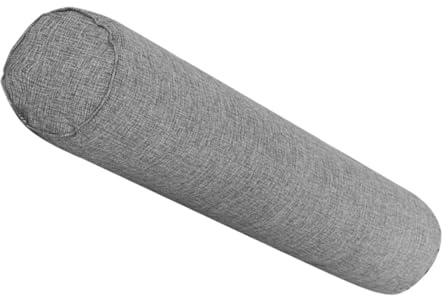 Ciieeo Cuscino per Gambe Flessibile 15X40 CM in Cotone e Lino Traspirante Poggiapiedi Cilindrico Massaggiante per Spa e Uso Domestico Supporto Ergonomico per Gambe e Piedi