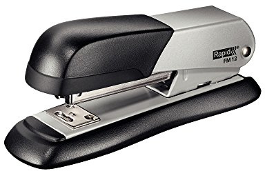 Rapid 5000274 häftapparat (25 ark, robust helmetallkonstruktion, FM12) silver