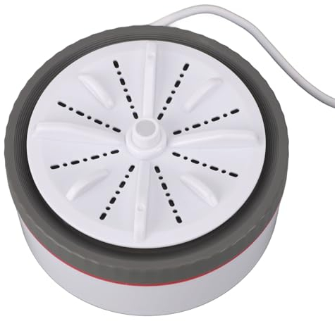 USB betriebene Mini Turbo Waschmaschine Geschirrspüler, Zeitgesteuerte, Einstellbare Mini Turbine Waschmaschine, Spülmaschine für Reisen und Camping, Kleine Tragbare