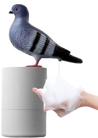 Dispenser Automatico Di Sapone Per Piccione Disinfettante Per Le Mani Senza Contatto, 300ML Dispenser Di Sapone Divertente Dispenser Di Sapone In Schiuma, Dispenser Automatico Di Sapone Per Piccione