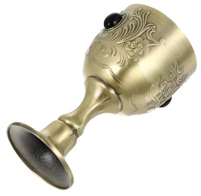 SOIMISS Copa De Vino Retro Vintage Copa De Metal Mini Cáliz De Para Fiesta De Boda