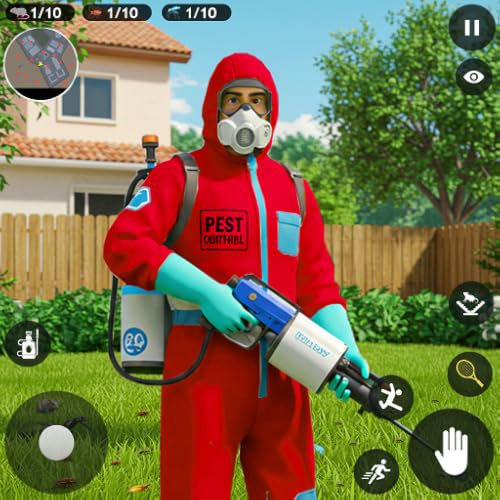 Pest Simulator Game Challenge : Insects Exterminator Bugs Killer - Control Pest Clean Home Simulator 3D Game