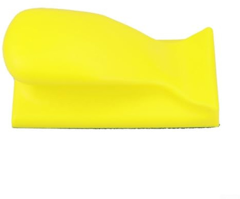 Bloc de ponçage manuel en mousse PU pour polissage du bois, du métal et de la voiture – Disques rectangulaires en mousse, prise en main confortable, 70 x 125 mm/70 x 198 mm/70 x 400 mm (lot de 70 x