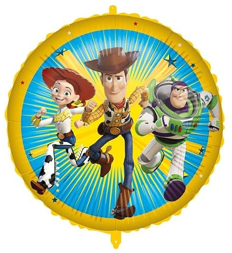 Procos Globo inflable de Toy Story de 46 cm de diámetro, helio, aire, globo, cumpleaños, regalo