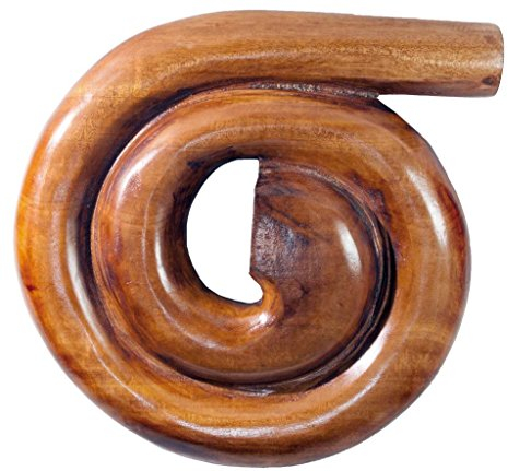 Didgehorn Ungestimmt Mahagoni Schneckendidgeridoo Snail Didgeridoo Reise Travel