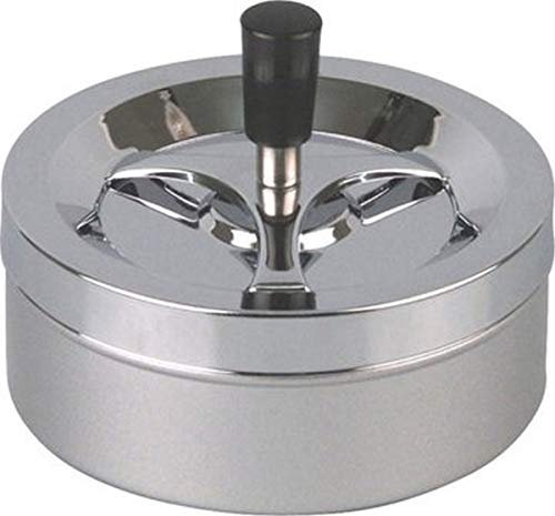 Unbekannt Drehascher Chrom/Silber glänzend 11 cm