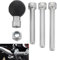 MOMOALA Ram Ram-B-367U Base De Serrage De Guidon Moto avec 1 Ball & M8 Vis Kit Set
