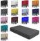 2er Set Jersey Spannbettlaken Spannbetttücher Bettlaken Spannbetttuch weiche Baumwolle mit Rundumgummizug, Farbe: Anthrazit, Maße: 2er Pack 90-100 x 200 cm
