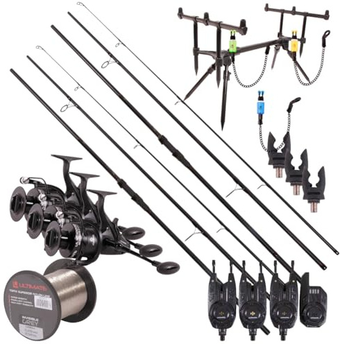 Ultimate Adventure Carp Triple Rod Set | Combo carpfishing