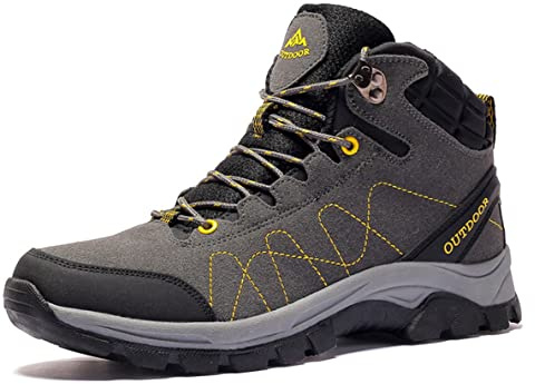 Scarpe da Escursionismo da Uomo Scarpe da Trekking Impermeabili Antiscivolo Scarpe da Trekking Leggere da Esterno