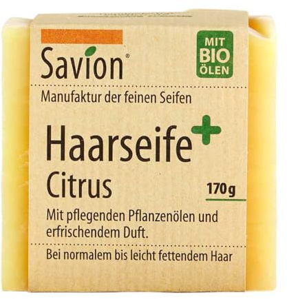 Savion Haarseife, Citrus plus, 170g