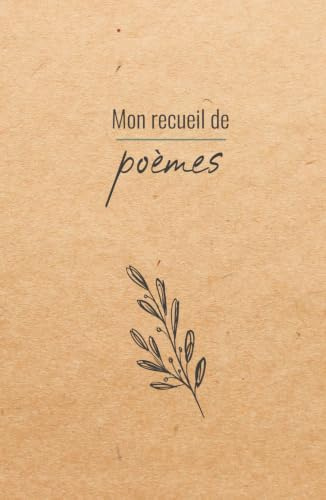 Mon recueil de poèmes