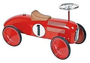 Goki 14135 - Rutscherfahrzeug, rot