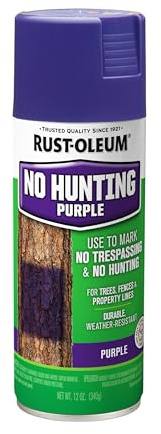Rust-Oleum No Hunting Purple Spray Paint