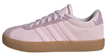 adidas Unisex Kids VL Court 3.0 Shoes Kids, Clear Pink/Clear pink/GUM10, 2 UK