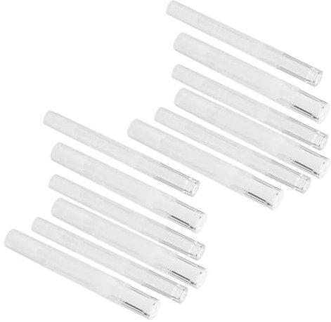 SOESFOUFU 12pezzi Pennino Vuoto Per Olio Per Unghie Per Applicatore Per Essenziali Strumento Portatile Per Nail Art Senza Spigoli Vivi