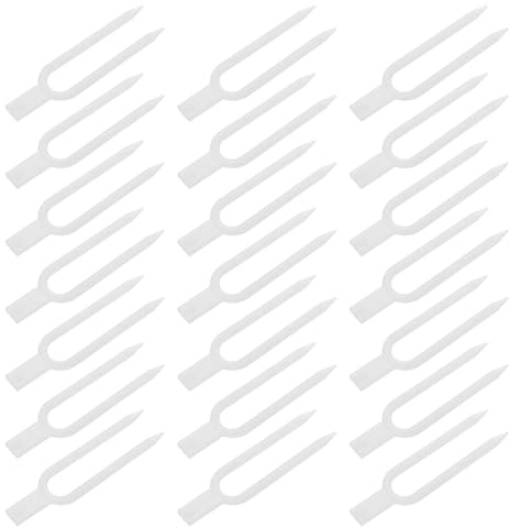 HOODANCOS Forche in Plastica per Piantare Fragole 5 CM Set da 2 kg Perni di Sostegno per Piante da Giardino Clip di Fissaggio Riutilizzabili per Viti Uso Interno ed Esterno