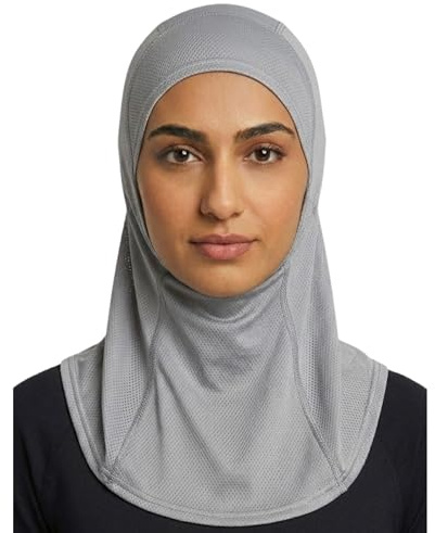 Damer Hijab sport muslimsk islam fitness träning gym kvinnor premium dra på andas lätt redo att bära inga nålar behövs slip-on huvudscarf en storlek
