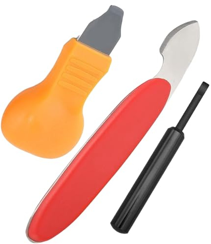 Yonfas 3 Pcs Watch Back Cover Remover Tool Kit, Flat Shovel Design, Durable and Rust-Proof, for Watchmakers and DIY Repairs