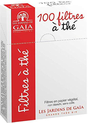 Les Jardins De Gaia - Filtres À Thé Papier (100 filtres)