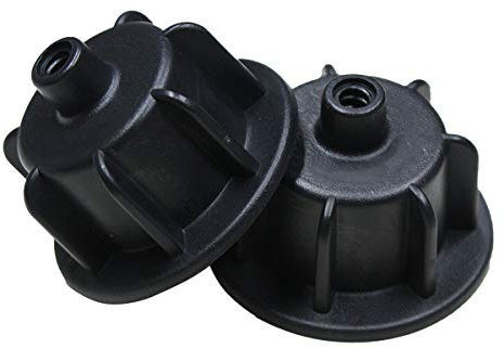 Karl Dahm Zughauben Set schwarz für Fliesenstärke 3-12 mm, 150 Stück– Geeignet für Levelmac Fliesen-Nivelliersystem I Fliesen-Legen mit professioneller Fliesen Verlegehilfe I 12456