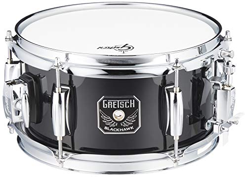 Gretsch SD Snare Drum, Full Range, Black Hawk Mighty Mini, schwarz, chrome Hardware, 10 x 5,5, BH-5510-BK