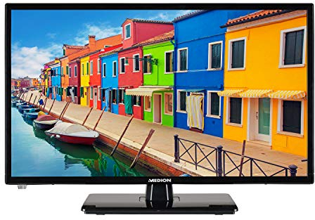 MEDION E12412 59,9 cm (23,6 Zoll) Full HD Fernseher (Triple Tuner, DVB-T2 HD, Mediaplayer, 12V KFZ Car-Adapter)