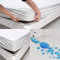 Matratzenschoner 140x200 cm Wasserdicht, Buymax® wasserdichte Spannbettlaken ohne Knistern, Inkontinenzauflage Rundumgummi Atmungsaktiv Rundumbezug Anti-Milben Bezug waschbar