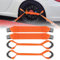 Spanngurte Autotransport, 4 Stück Quergurt für Spanngurt 50mm, Radsicherungsgurte, Auto Transport Gurt, Zurrgurt Radsicherung, Motorradspanngurt, Radsicherung Zurrgurte für Auto Motorrad PKW KFZ