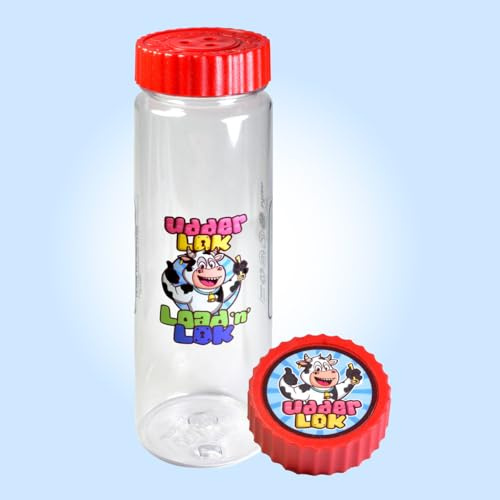 Load 'n' Lok Storage Bottle by UdderLok - 750ml (Red)