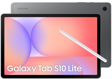 Samsung Galaxy Tab S10 Lite, 3 anni di garanzia, Tablet Android, 5G, 6GB RAM, 128GB, 10.9 Dispaly LCD, S Pen, Android 15, Gray [Versione italiana]