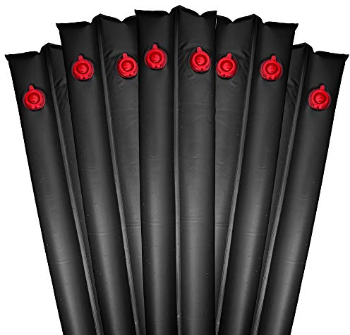 Pool Mate 1-3809-BLK-05 Wassersack für Schwimmbadabdeckungen, strapazierfähig, 1,6 mm, 2,4 m, Schwarz, 5 Stück