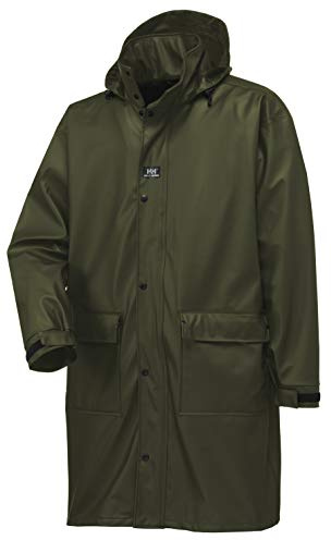 Helly Hansen Impertech Workwear Raincoat for Men, 770 Green Brown, X-Large