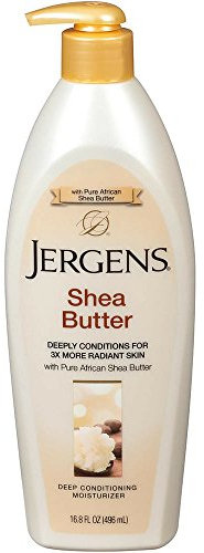 Jergens Shea Butter 16.8oz Pump (6 Pack) by Jergens