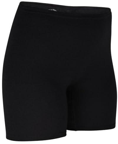 UTENOS 100% Laine Merinos Culotte Caleçon Femme (M, Noir)