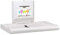 Mediclinics Baby Wandwickeltisch CP0016H horizontal Biocote®-Schutz Kunststoff weiß