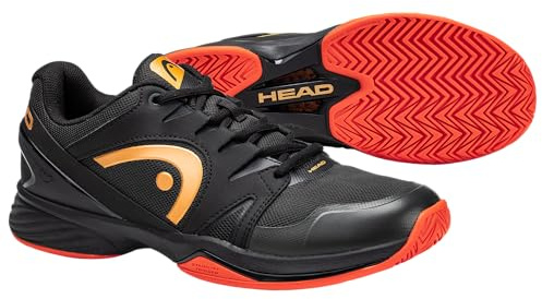 HEAD Sprint Ltd. Zapatillas de Tenis para Hombre, Negro/Naranja