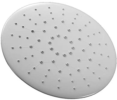 22 cm regnduschhuvud Abs Regnduschhuvud Tryckhöjande fast duschmunstycke Silikonmunstycken Lätt att rengöra och installera - Vattenfall Helkroppstäckning Kromfinish +